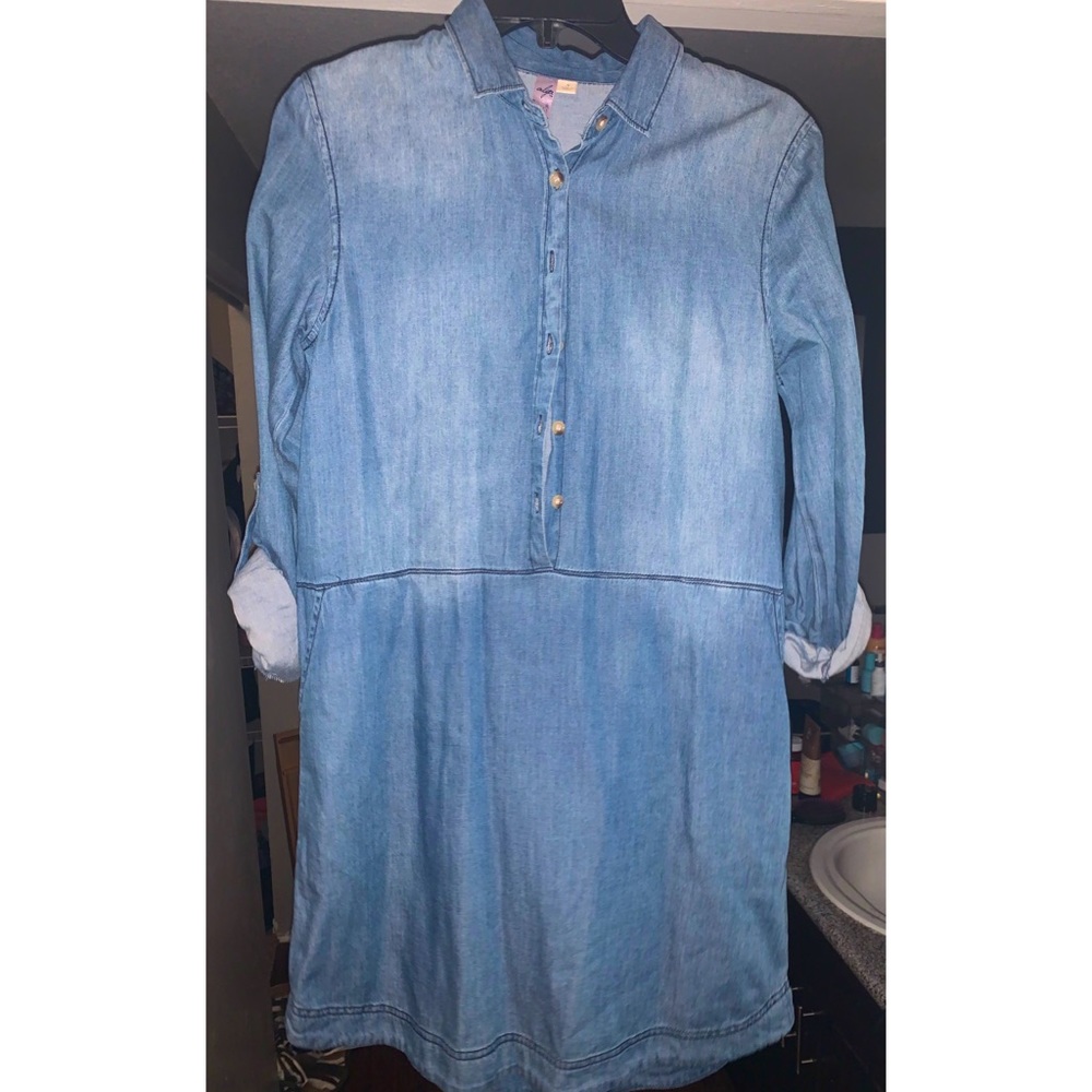 Denim Chambray Dress - never worn